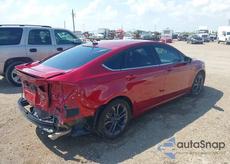 2018 Ford Fusion S из США, поврежденный, VIN 3FA6P0G73JR203593